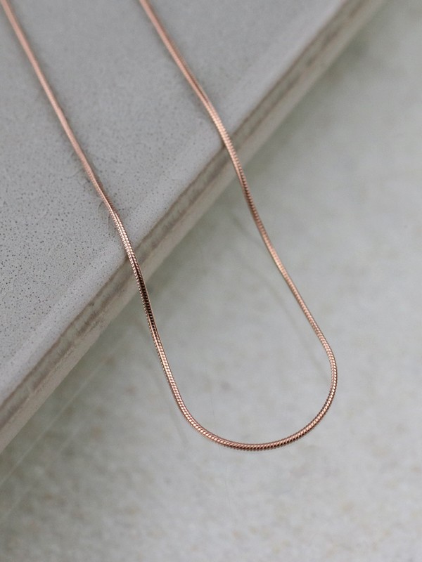1MM Gold Plated Sterling Chain