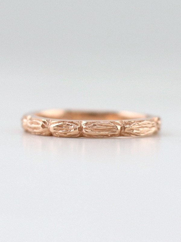 Woodland 14K Solid Gold Ring 